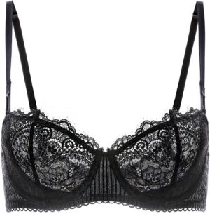 DOBREVA Women’s Sexy Lace Pus...