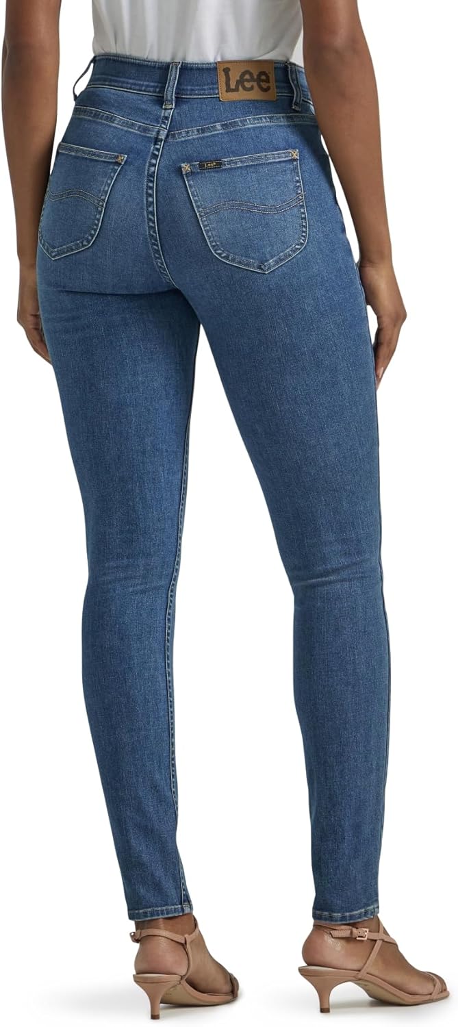 Lee Women's Ultra Lux Comfort with Flex Motion Skinny Leg Jean with Ever Fit - Image 2