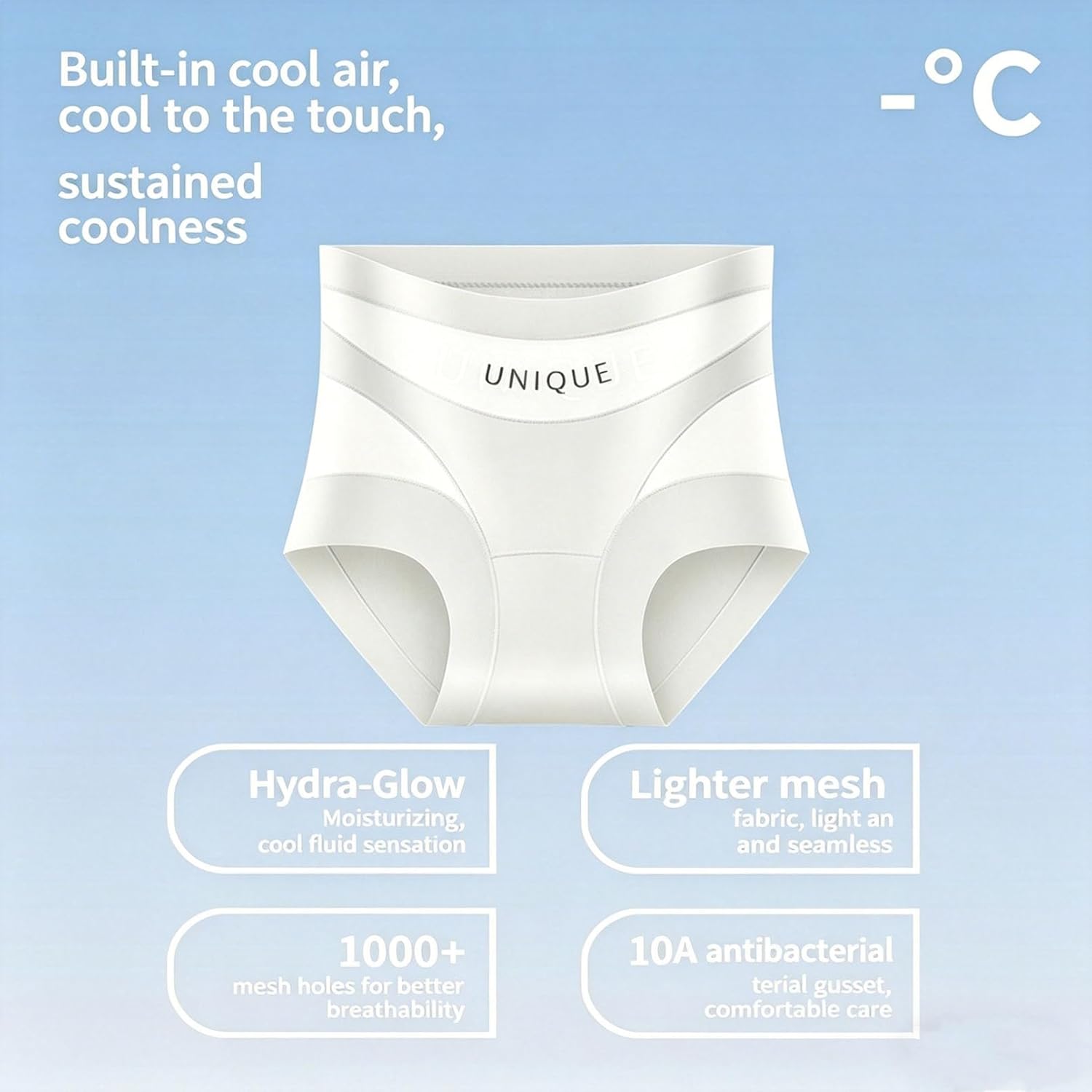 Unique Underwear Tummy Control, Unique Underwear For Women, High-Waist Tummy Control Seamless Shaping Underwear - Image 3