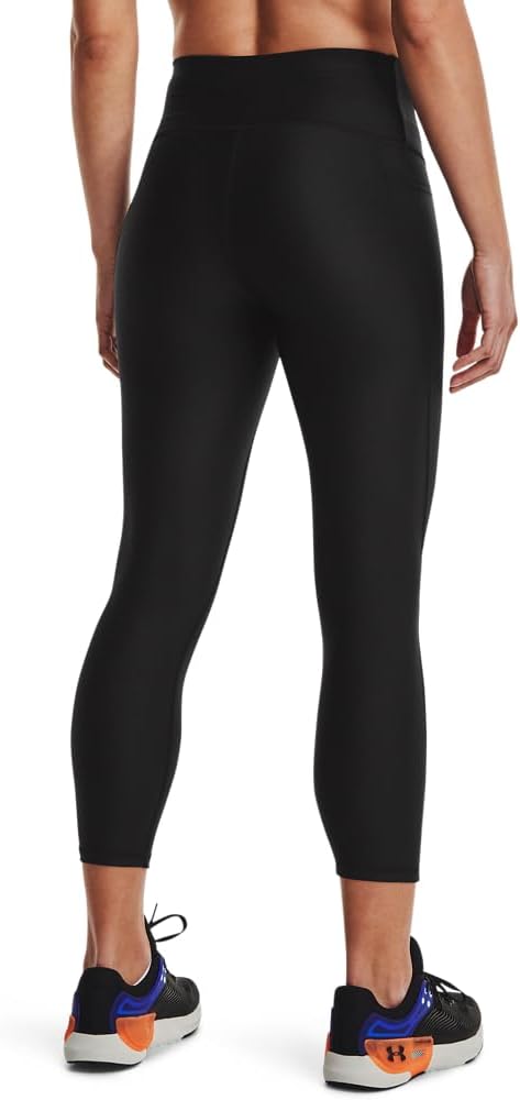 Under Armour Women's HeatGear Armour High Waisted Ankle No-Slip Leggings - Image 2