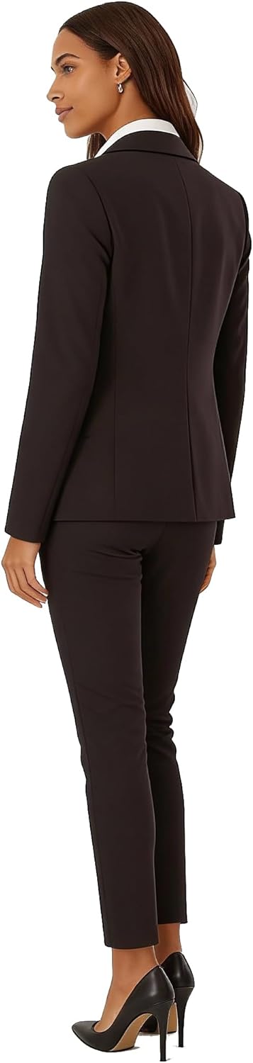 Marycrafts Women’s Two Piece Suits – Business Blazer Pant Suit Set, Professional Work Outfit for Office - Image 9