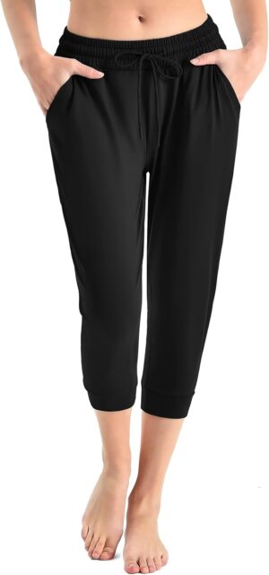 Walifrey Capri Pants for Women with...