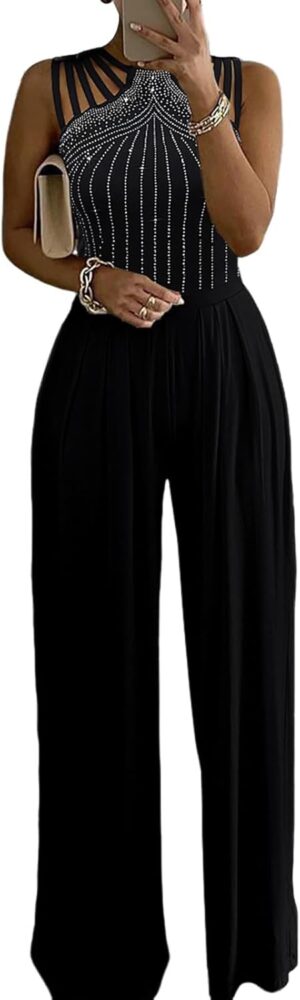 CHICME Women’s One Piece Jump...