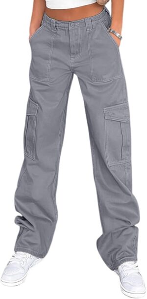 Lepunuo Cargo Pants for Women High ...