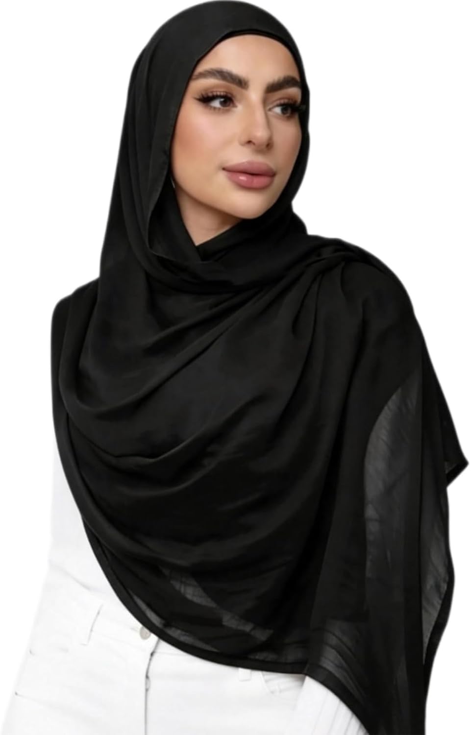 Viscose Hijab Scarf for Women Muslim Cotton Jersey Hijab Fashion Long Scarf Shawls