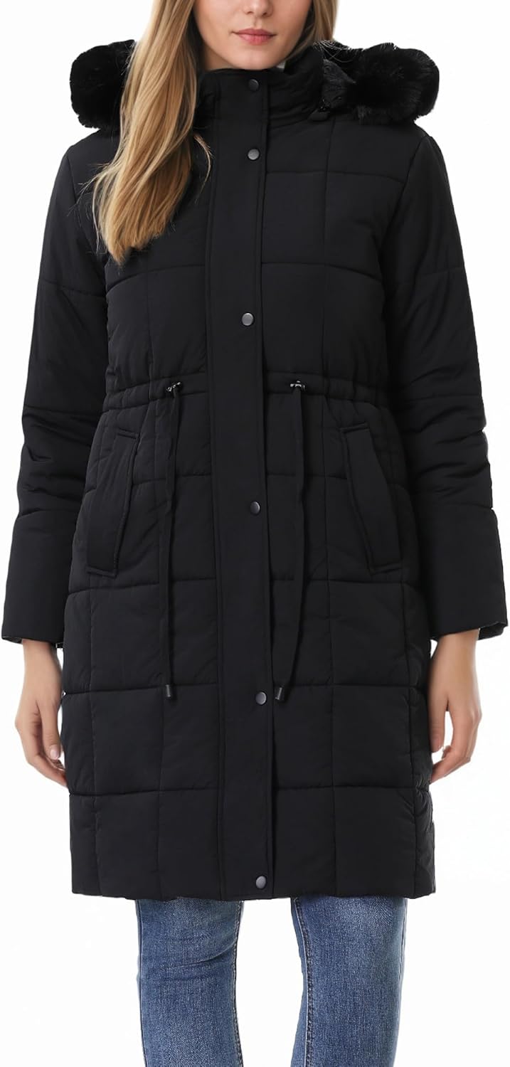 GOLDLADIES Women's Winter Coat Long Waterproof Parka - Warm Snow Winter Jacket for Women, Cold Weather Outerwear - Image 2