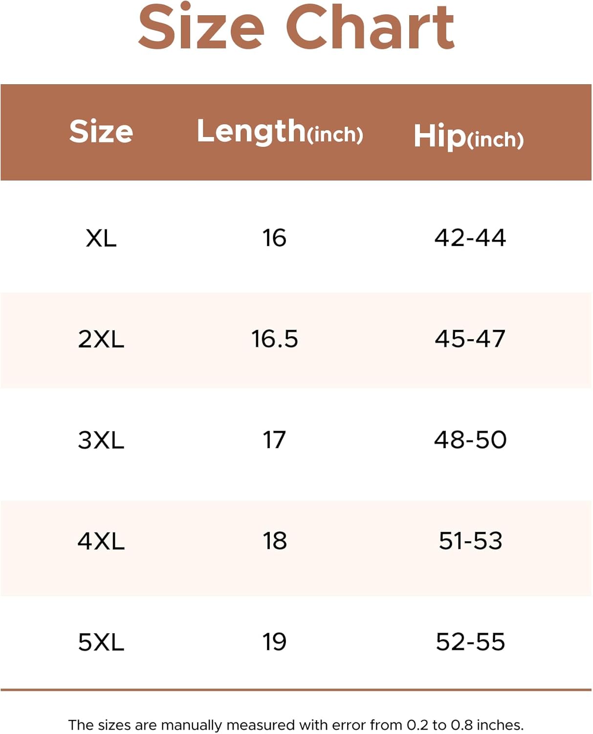 INNERSY Plus Size Womens XL-5XL Slip Shorts for Under Dresses Anti-Chafing Smooth Summer Shorts 3-Pack - Image 8