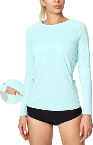 IUGA Rash Guard for Women UPF 50+ S...