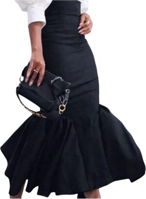 GORGLITTER Women’s Ruffle Bod...