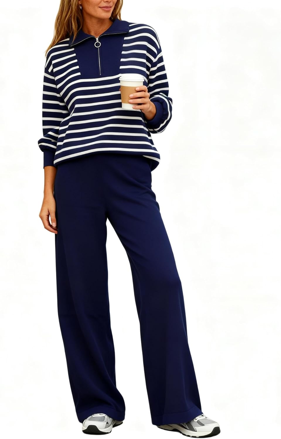 LEO'VASE 2026 Cozy Lounge Sets for Women - Stylish 2 Piece Sets for Women Travel Outfits
