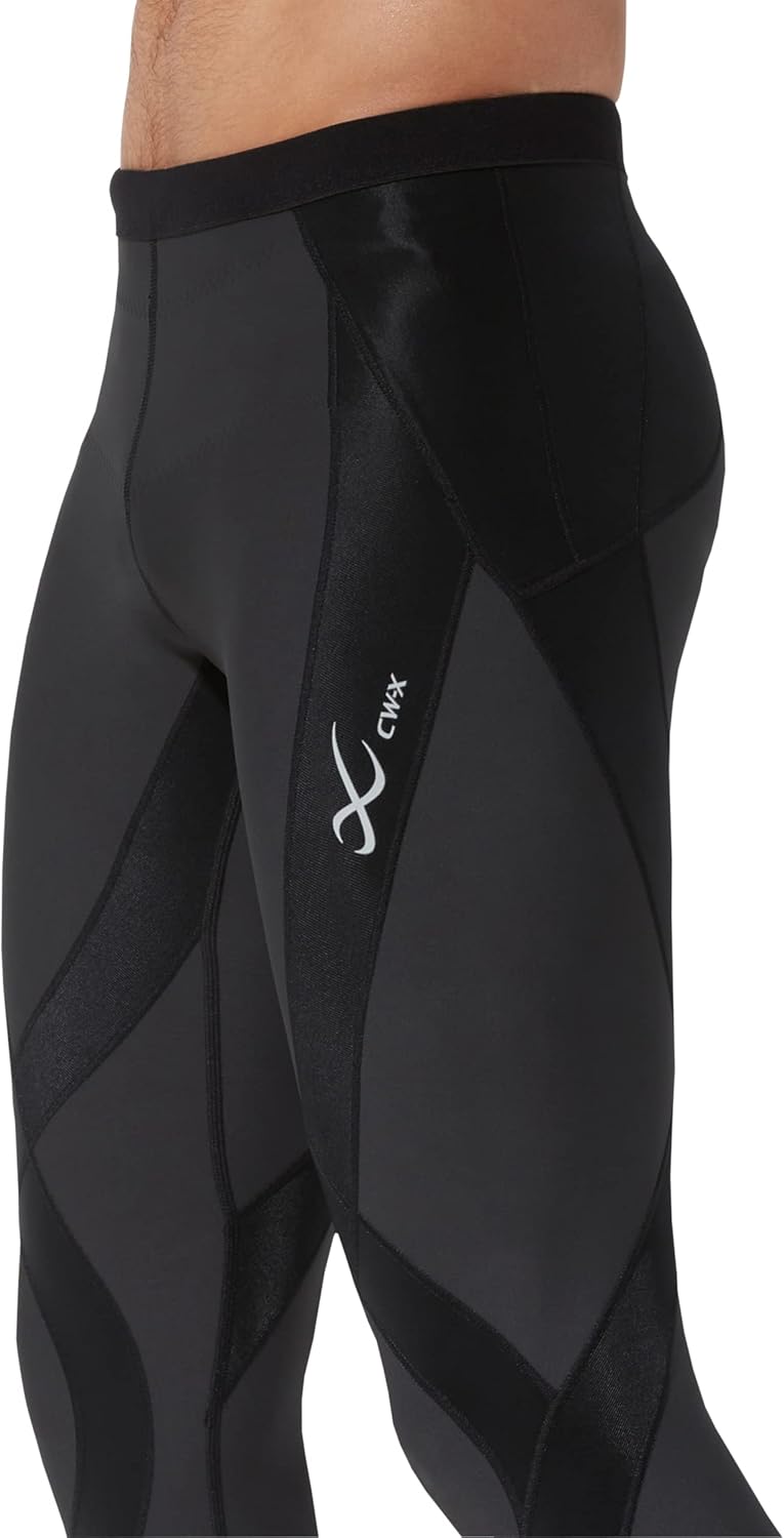 CW-X Men's Endurance Generator Insulator Joint and Muscle Support 3/4 Compression Tight, Base Layer Capri Pants for Skiing - Image 5