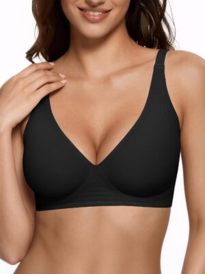 Womens Wireless Bras Comfort Push U...
