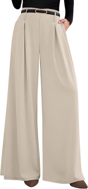 PRETTYGARDEN Womens Wide Leg Trouse...