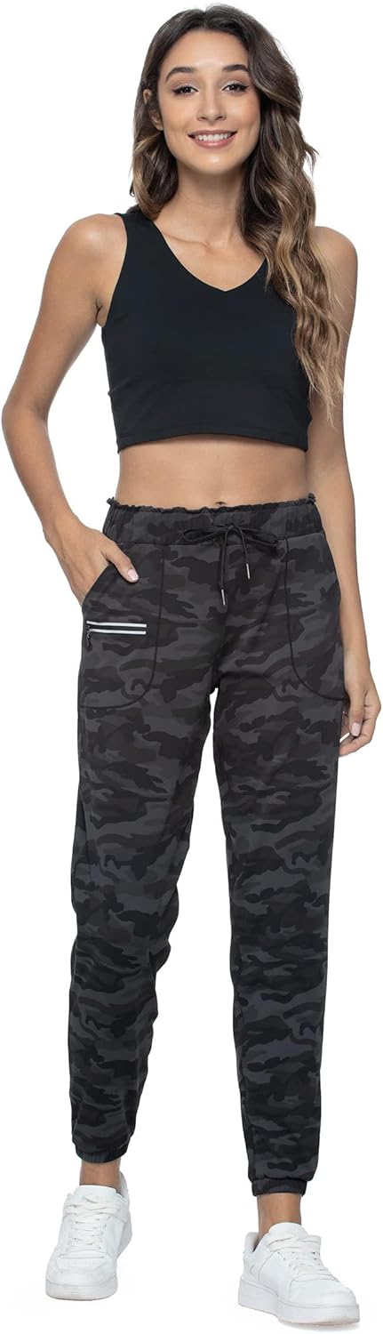Haowind Joggers for Women with Pockets Elastic Waist Workout Sport Gym Pants Comfy Lounge Yoga Running Pants - Image 9