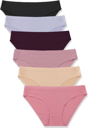FINETOO 6 Pack Women’s Seamless H...
