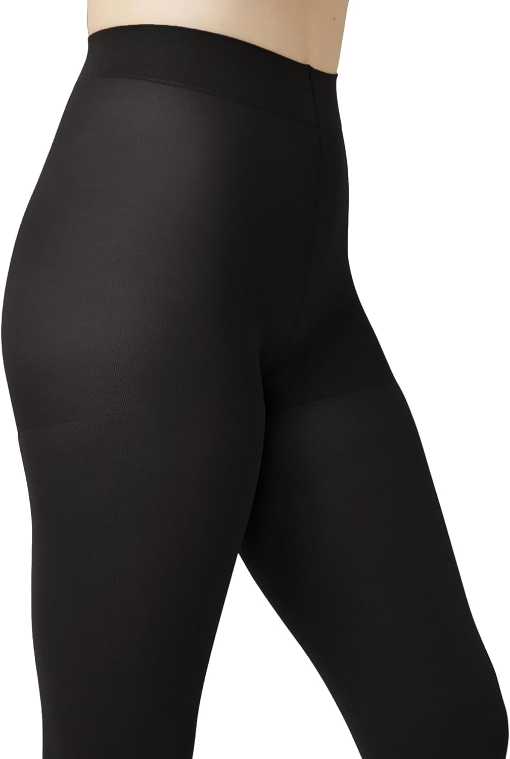 HUE Women's Super Opaque Tights With Control Top - Image 2