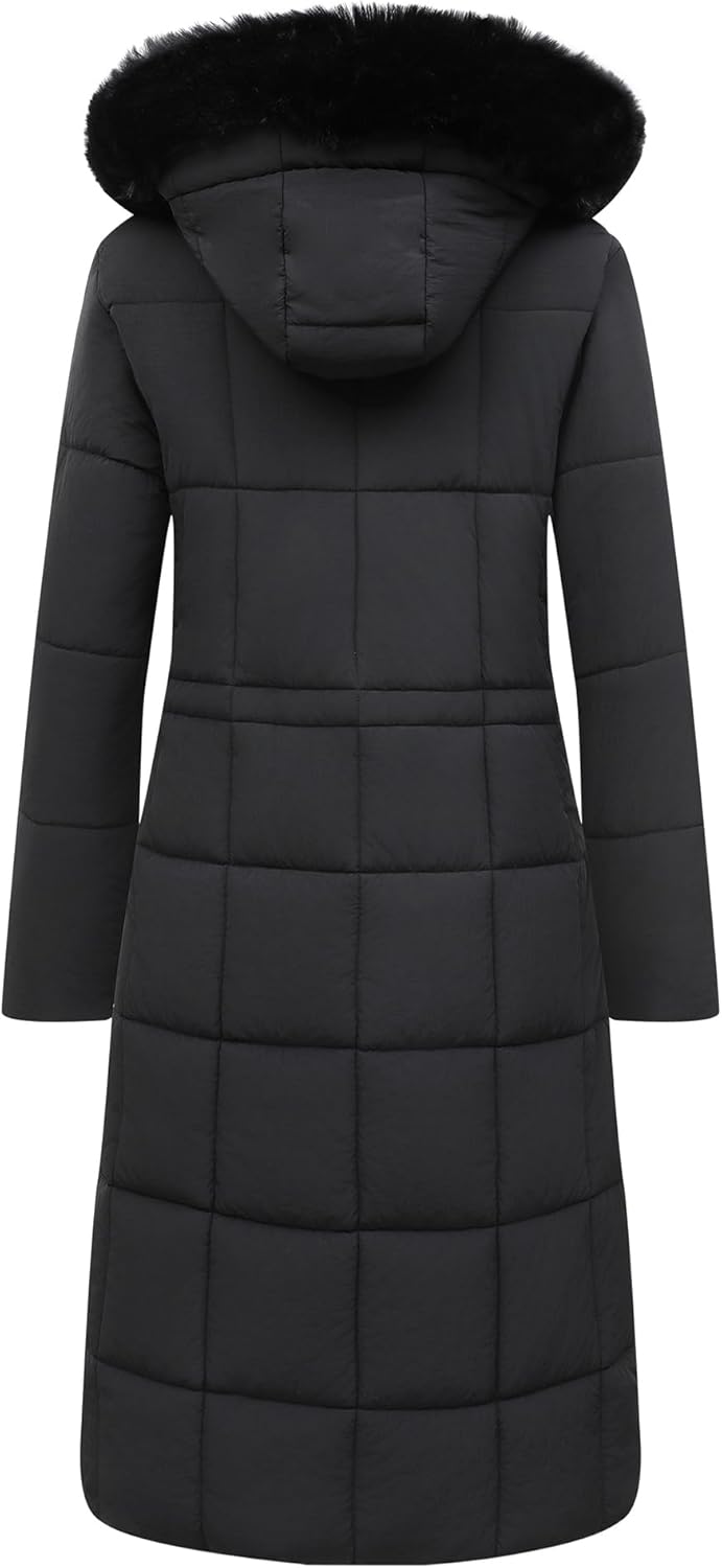 GOLDLADIES Women's Winter Coat Long Waterproof Parka - Warm Snow Winter Jacket for Women, Cold Weather Outerwear - Image 3