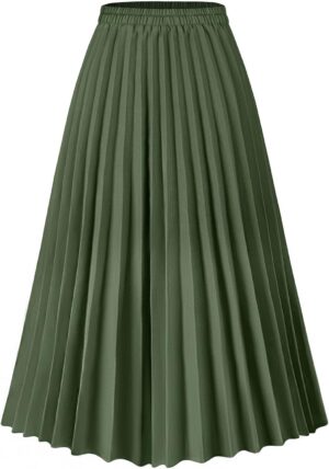 Basoteeuo Womens Skirt Leopard Prin...
