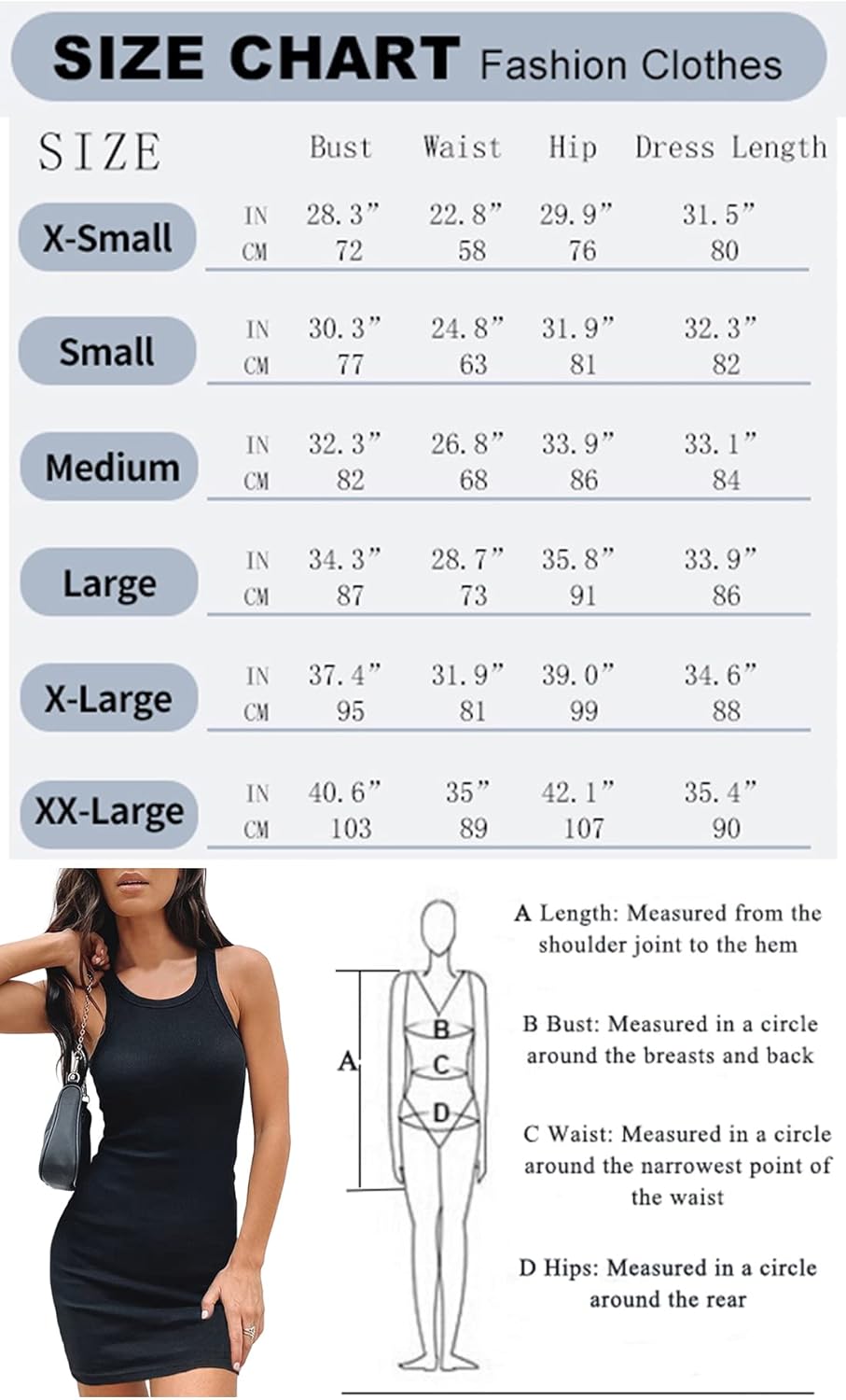 Samefar Womens Ribbed Scoop Neck Sleeveless Tank Dresses Basic Bodycon Mini Dress - Image 4