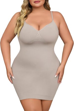 Shapewear Slip Dress for Women Unde...