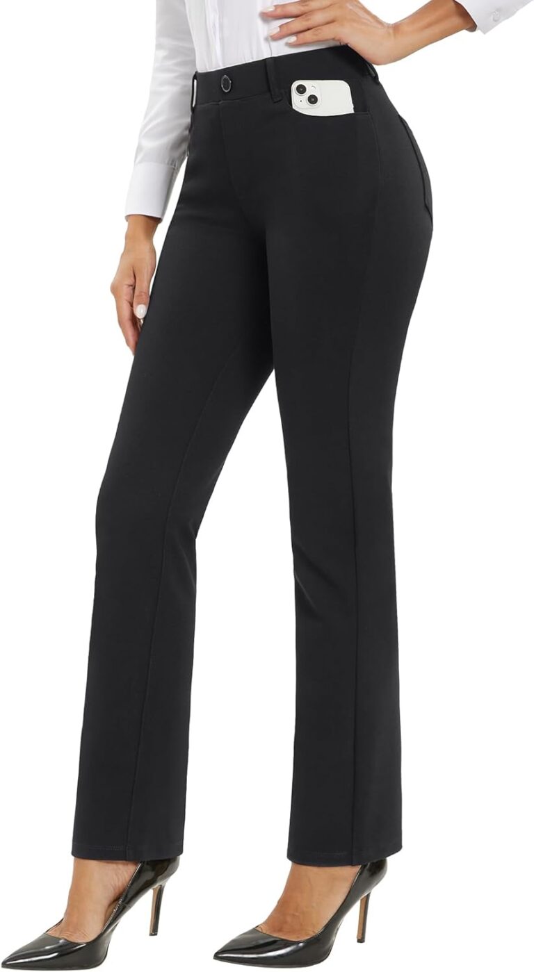 Stelle Women's Straight Leg Business Casual Dress Pants