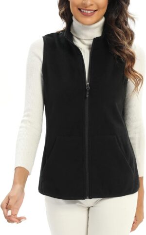 Xeoxarel Women’s Fleece Vest ...