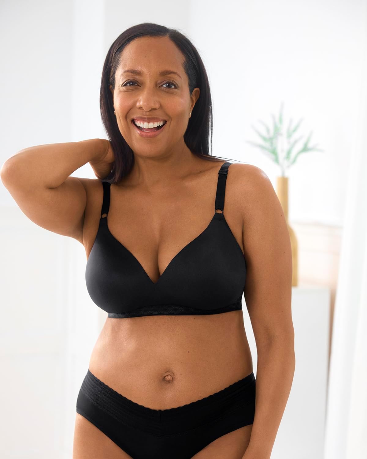 Warner's Womens Women's Cloud 9® Super Soft Wireless Lightly Lined Comfort Bra 1269 - Image 7