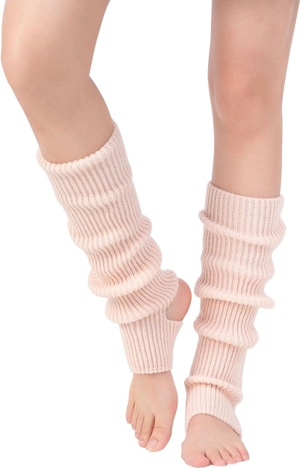 Women Ballet Leg warmers Knitted Stirrup Leg Warmers for women Winter Extra Soft long legwarmers for Yoga Dance