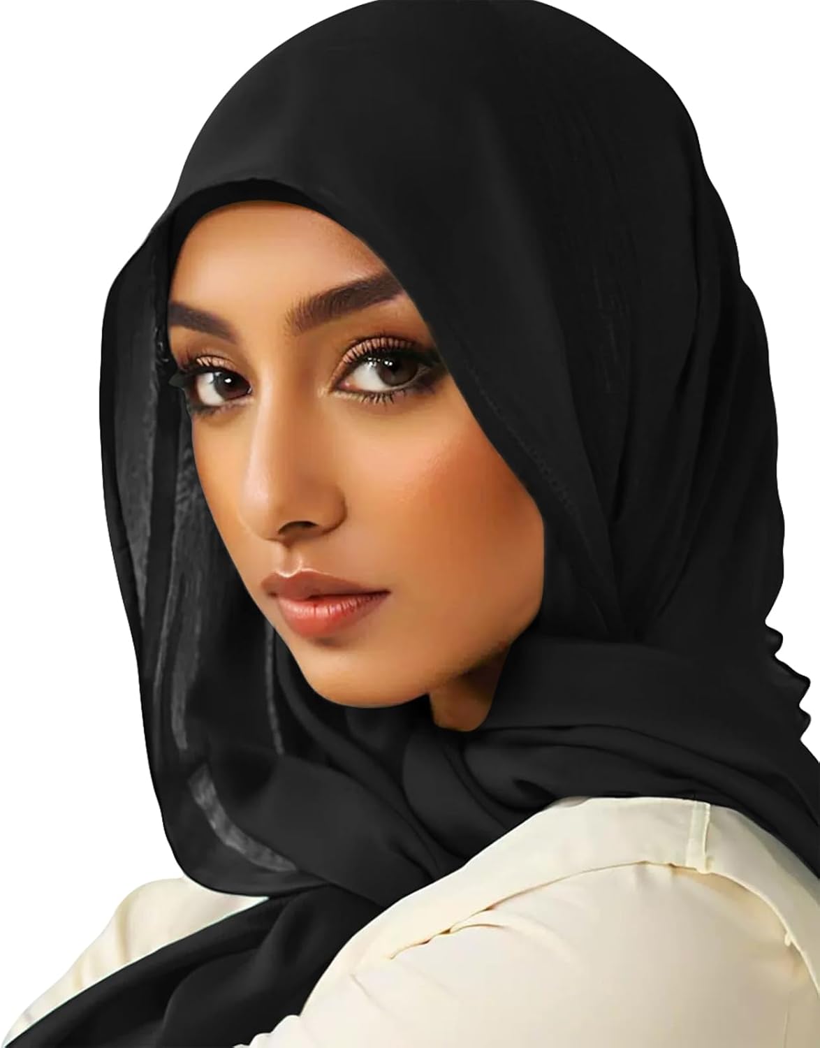 Viscose Hijab Scarf for Women Muslim Cotton Jersey Hijab Fashion Long Scarf Shawls - Image 6