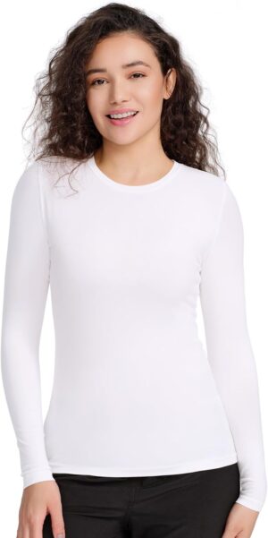 COZYFIT Scrub Undershirts Long Slee...