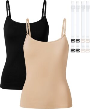 iMucci Camisole Tops for Women Nude...