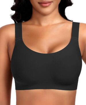 Wireless Jelly Seamless Bras for Wo...
