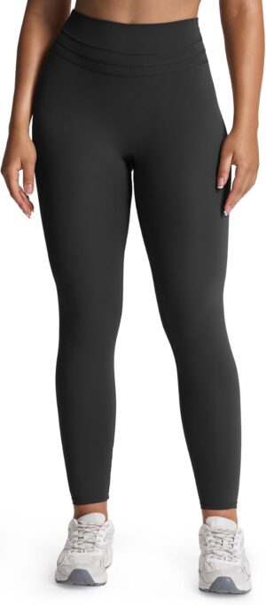 Aoxjox High Waisted Workout Legging...