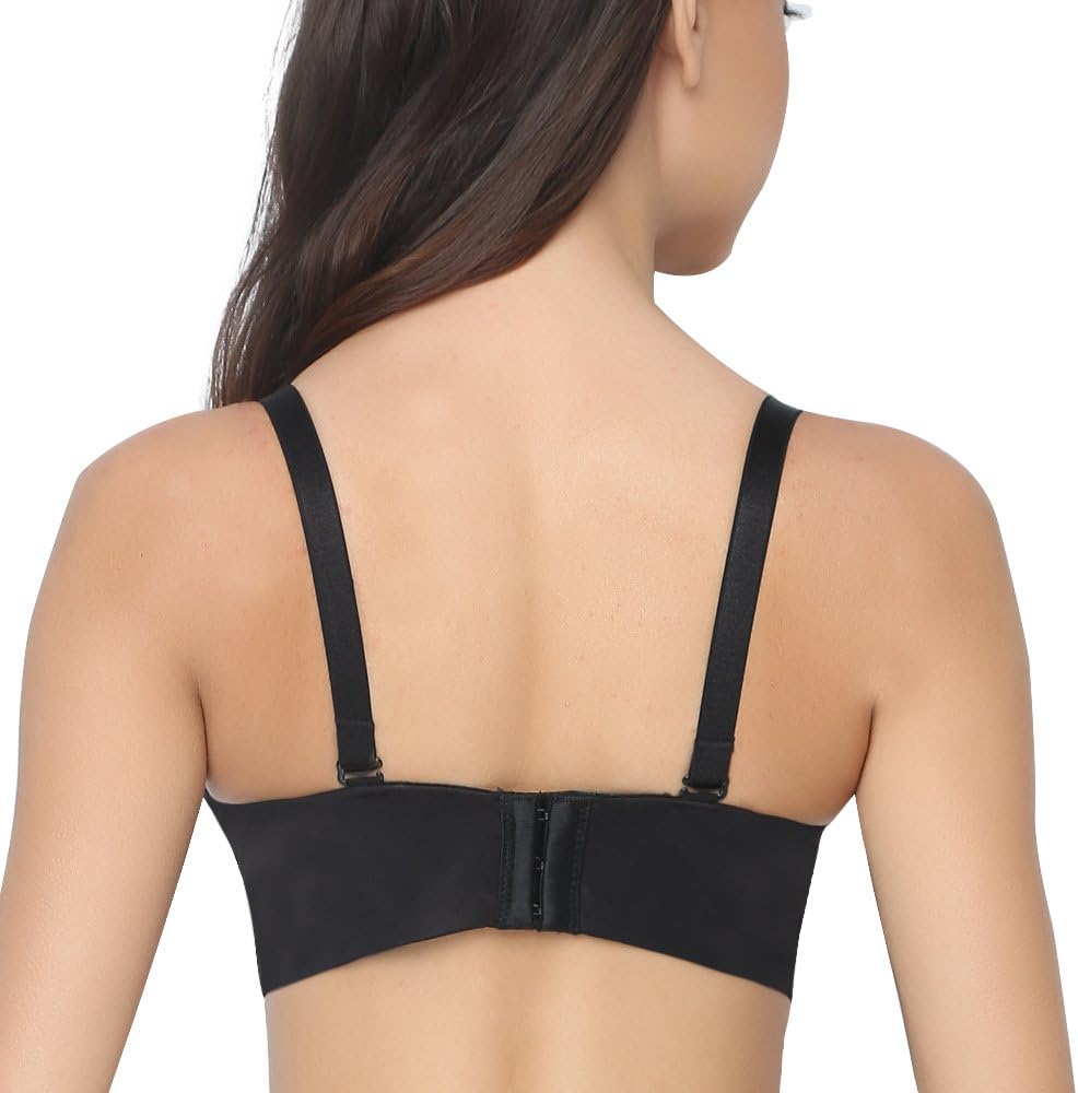 FallSweet Add Two Cups Bras Brassiere for Women Push Up Padded Unlined - Image 3