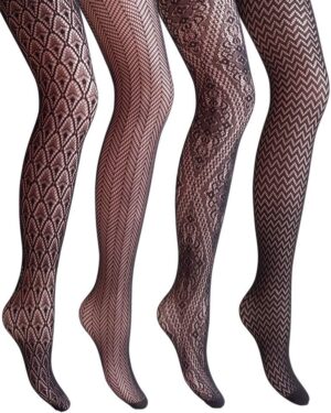 VERO MONTE Women Patterned Fishnet ...