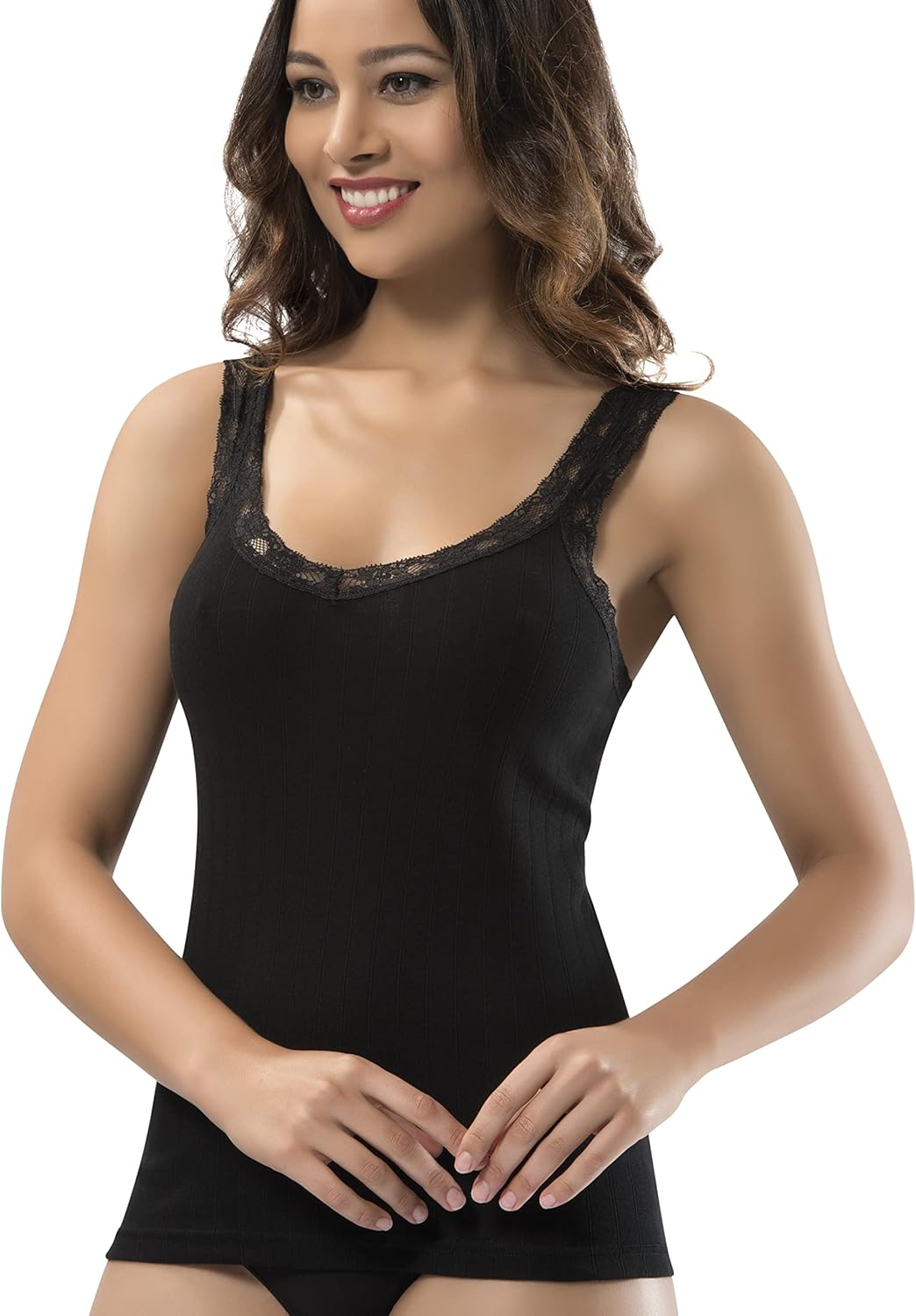 VAVONNE Camisole for Women, All Cotton, Airy Soft Comfy Tank Tops Cami Undershirt - Image 6