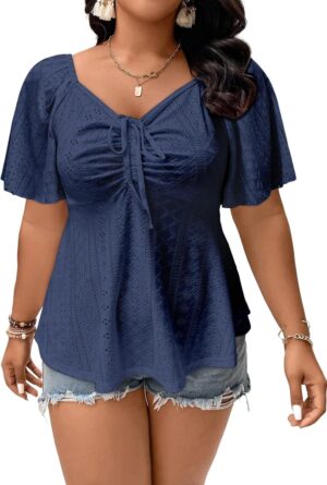 Eytino Womens Plus Size Tops Sweeth...