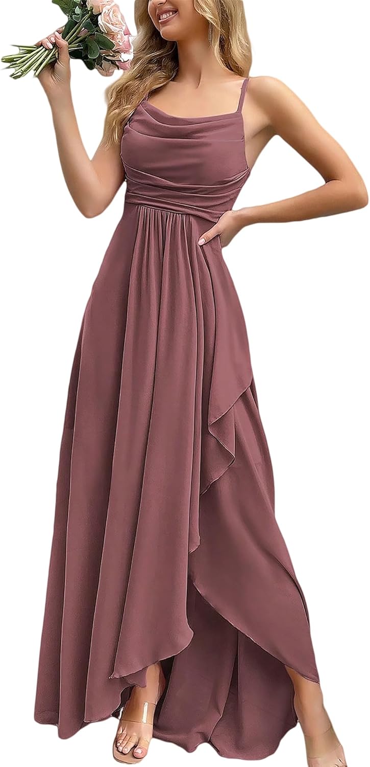 Women's Formal Evening Gown Elegant Long Prom Dress Summer Wedding Guest Party Cocktail Bridesmaid Maxi Dress