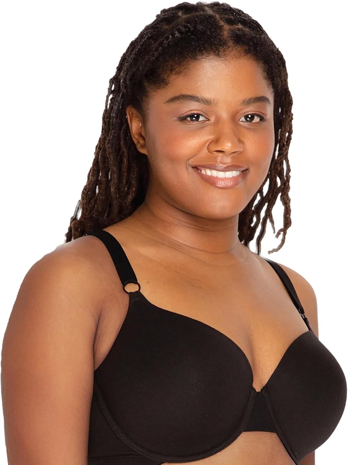 Fruit of the Loom Women's Smooth Cotton T-Shirt Bra - Ultra-Soft, Flexible, and Invisible Under Tees - Image 2