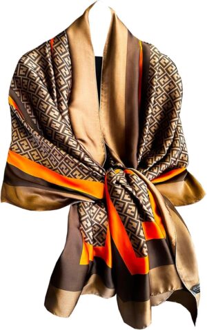 Dress Scarves Shawl Wraps Long Silk...
