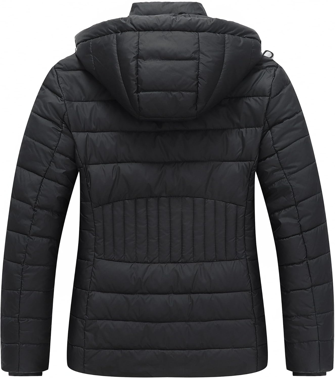 TDYPCI Women's Winter Coat Lightweight Waterproof Puffer Jacket - Quilted Short Down Coat for Women, Warm Winter Jacket - Image 4
