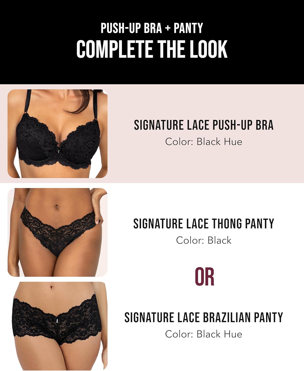 Smart & Sexy Women's Signature Lace Push-up Bra - Perfect for Seeking Effortless Style and Comfort - Image 8
