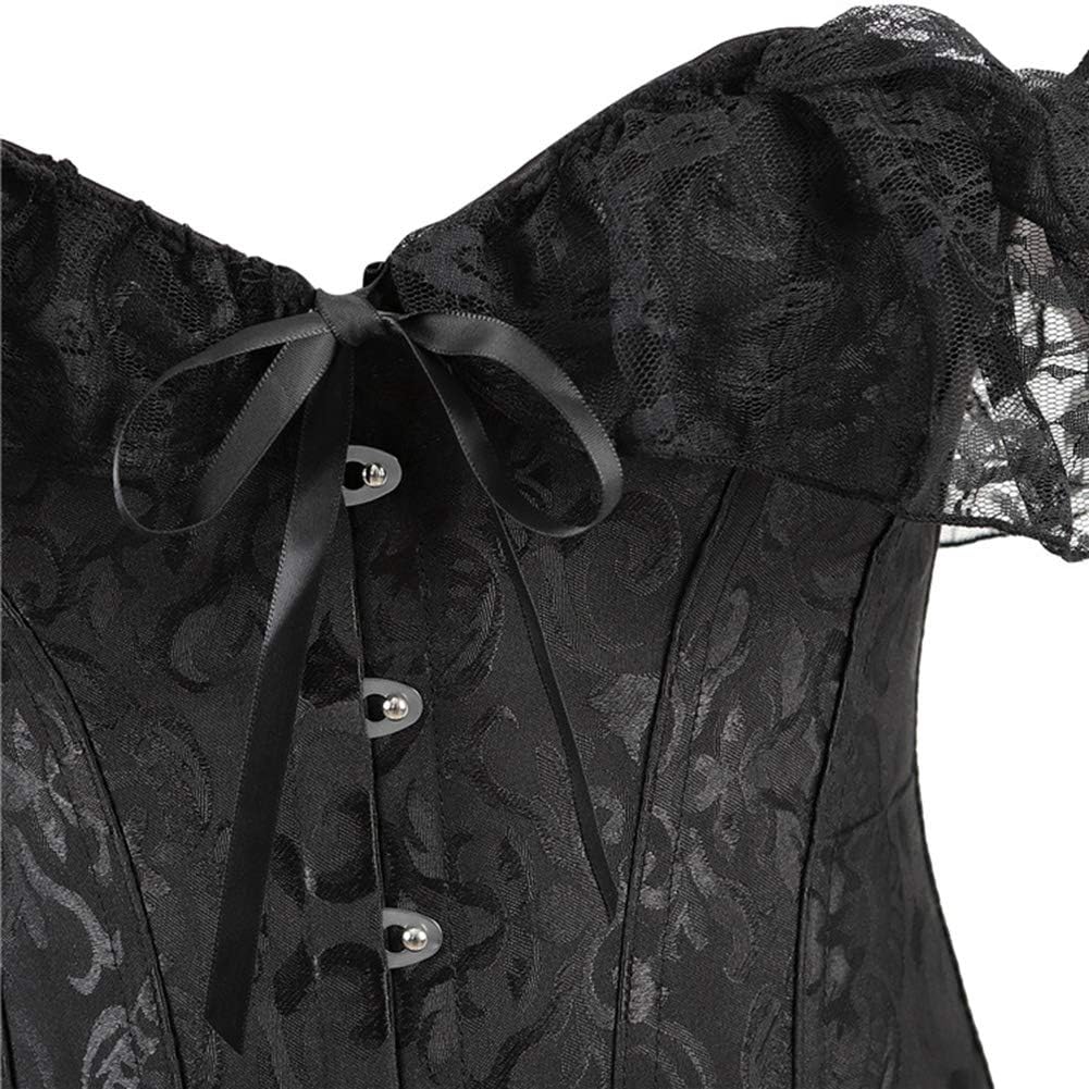Corset Top for Women Renaissance Steampunk Bustier Top Sexy Lace Up Corset Top Festival Pirate Halloween Costume - Image 5