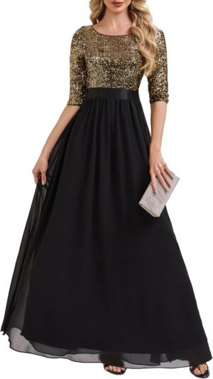 Ever-Pretty Women’s Sequin Ch...