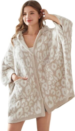 WDCOZY Wearable Blanket Hoodie Ponc...