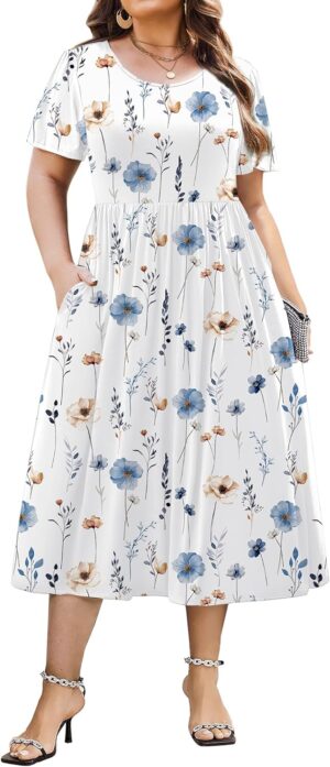 IN’VOLAND Women Plus Size Sho...