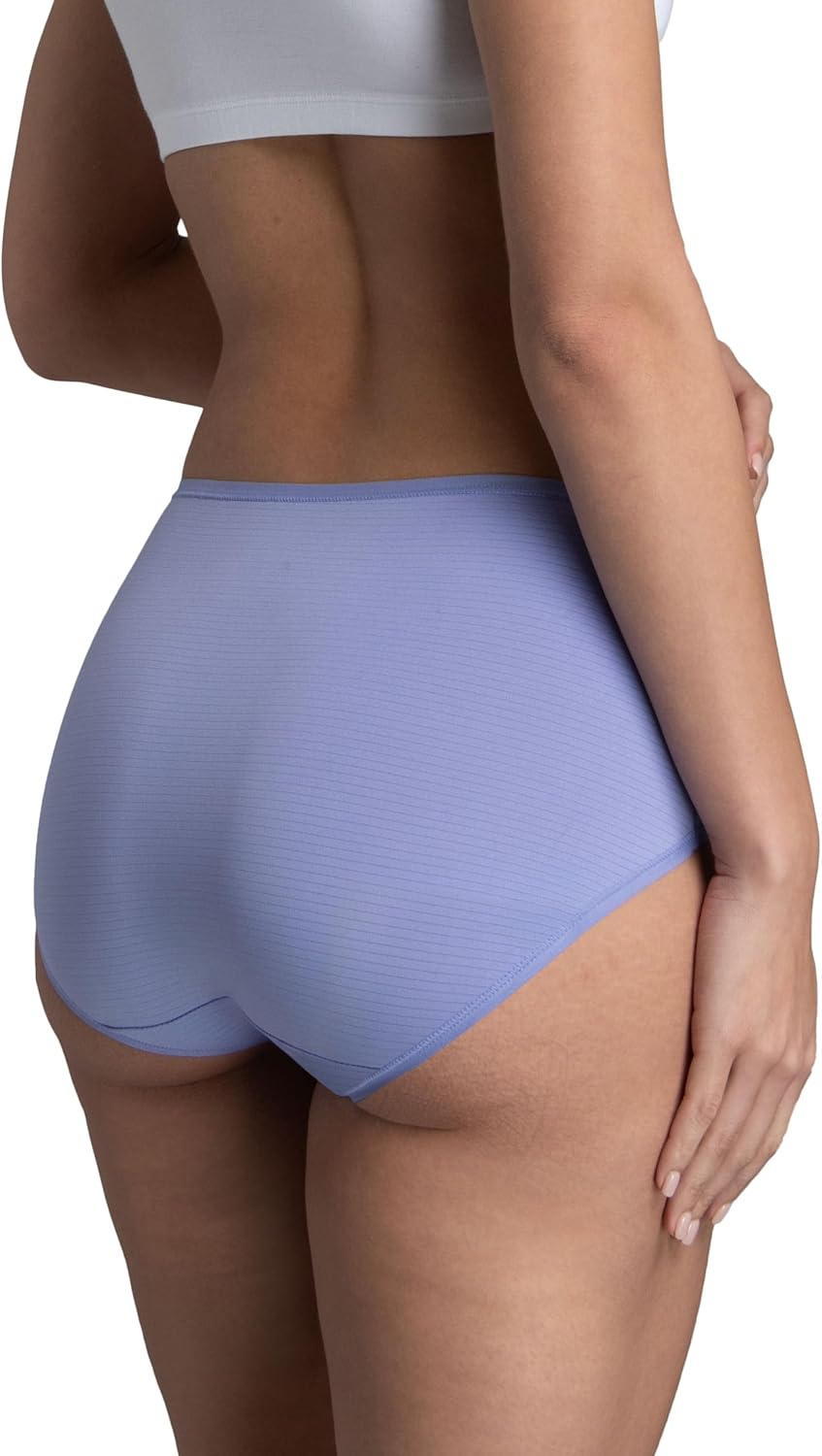 Fruit of the Loom womens Breathable Underwear, Moisture Wicking Keeps You Cool & Comfortable, Available in Plus Size - Image 4