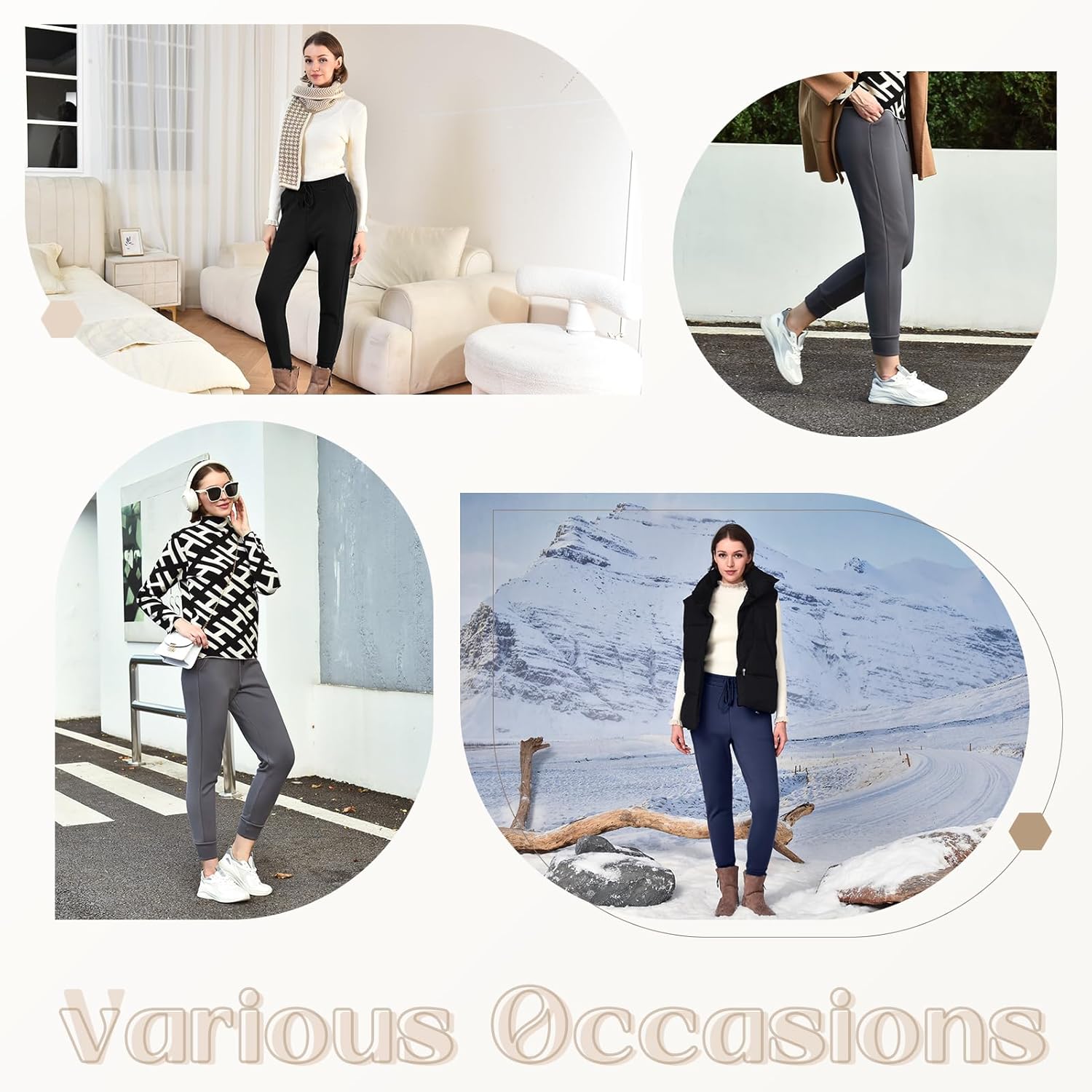 Stanpetix Womens Sweatpants with Pockets - Joggers for Women Sport Pants Trousers for Women - Image 6