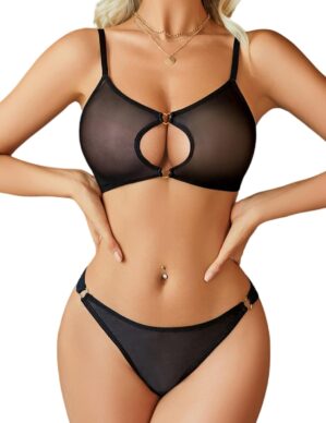 Avidlove Mesh Lingerie Set for Wome...