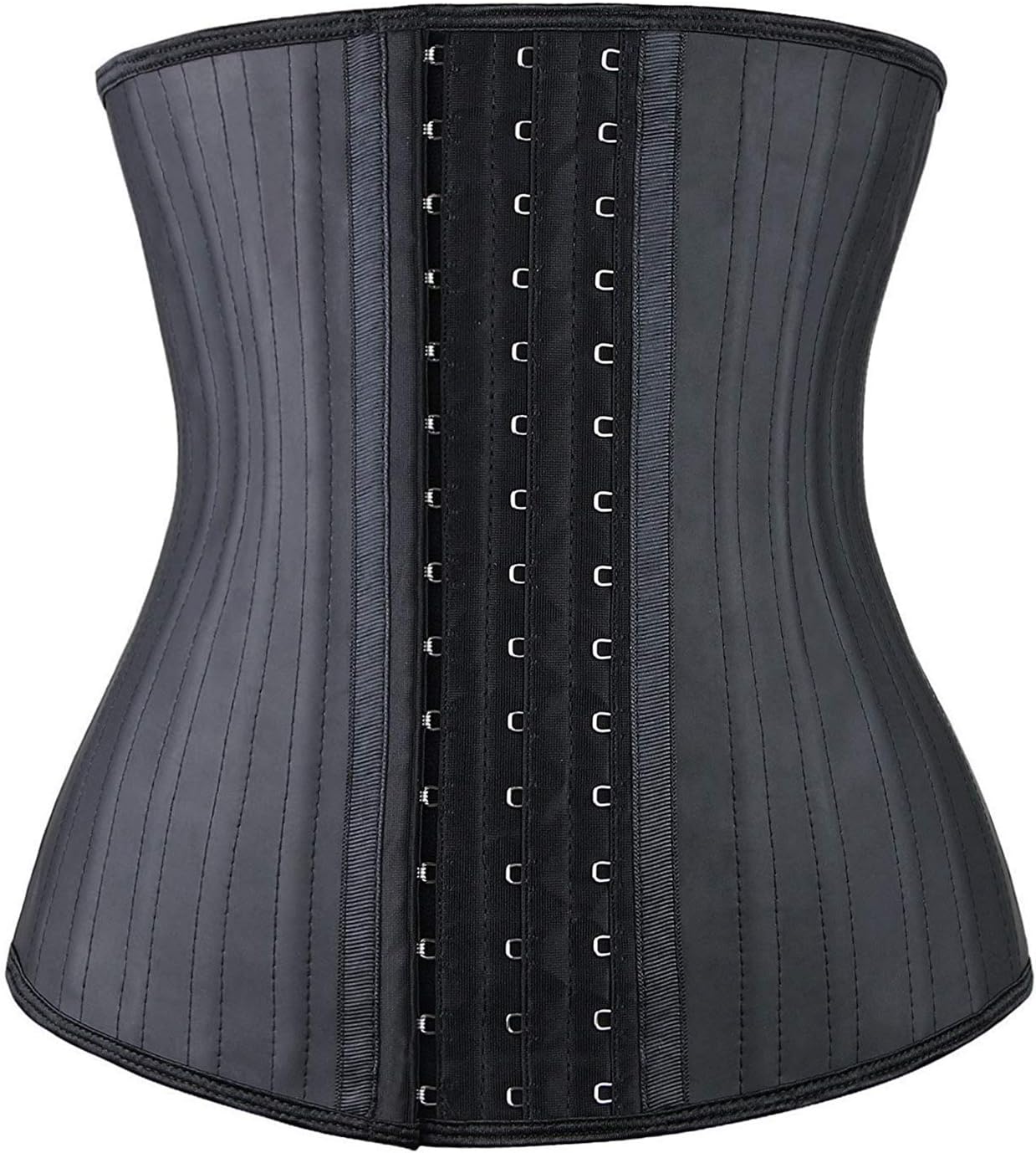 YIANNA Women's Underbust Latex Sport Girdle Waist Trainer Corsets Hourglass Body Shaper